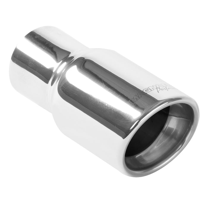 MagnaFlow Exhaust Products 35163 Single Exhaust Tip-2.25in. Inlet/3in. Outlet - Truck Part Superstore