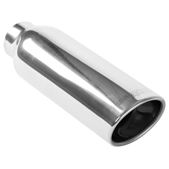 MagnaFlow Exhaust Products 35174 Single Exhaust Tip-2.25in. Inlet/3.5 x 4.25in. Outlet - Truck Part Superstore