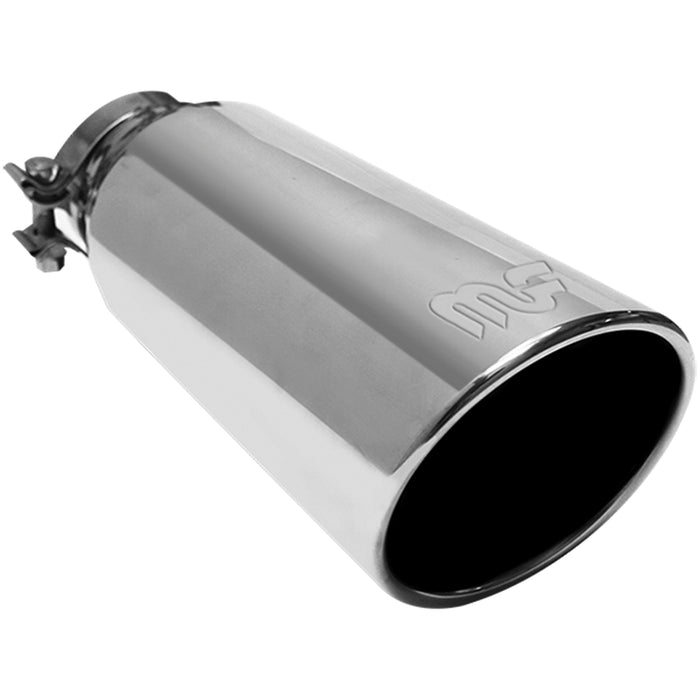 MagnaFlow Exhaust Products 35186 Single Exhaust Tip-4in. Inlet/5in. Outlet - Truck Part Superstore
