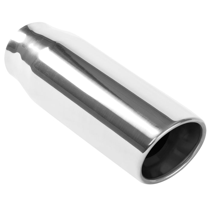 MagnaFlow Exhaust Products 35190 Single Exhaust Tip-2.5in. Inlet/3.5in. Outlet - Truck Part Superstore