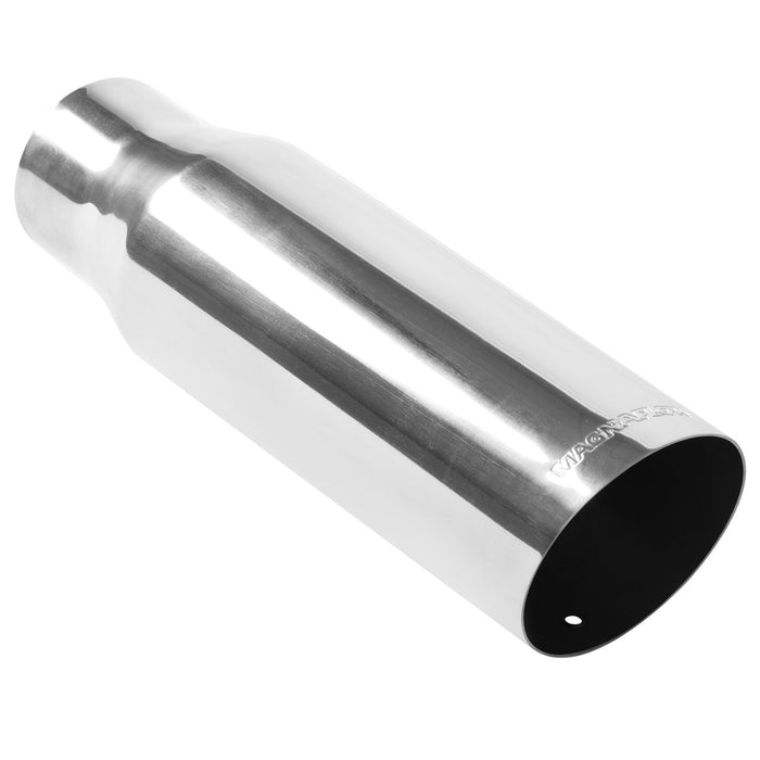 MagnaFlow Exhaust Products 35205 Single Exhaust Tip-2.5in. Inlet/3.5in. Outlet - Truck Part Superstore