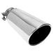 MagnaFlow Exhaust Products 35212 Single Exhaust Tip-3in. Inlet/4in. Outlet - Truck Part Superstore