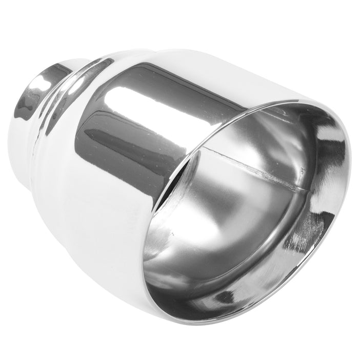 MagnaFlow Exhaust Products 35224 Single Exhaust Tip-2.5in. Inlet/4.5in. Outlet - Truck Part Superstore