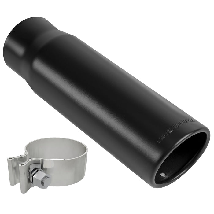 MagnaFlow Exhaust Products 35234 Single Exhaust Tip-2.5in. Inlet/3in. Outlet - Truck Part Superstore