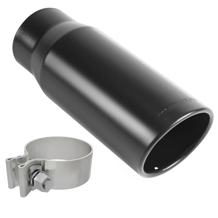 MagnaFlow Exhaust Products 35235 Single Exhaust Tip-2.75in. Inlet/3.5in. Outlet - Truck Part Superstore
