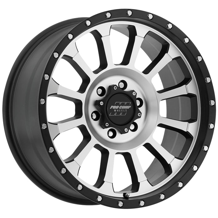 Pro Comp Alloy Wheels 3534-2983 Series 3534 Rockwell 20x9 with 6 on 5.5 Bolt Pattern Machined Black Pro Comp Alloy Wheels - Truck Part Superstore