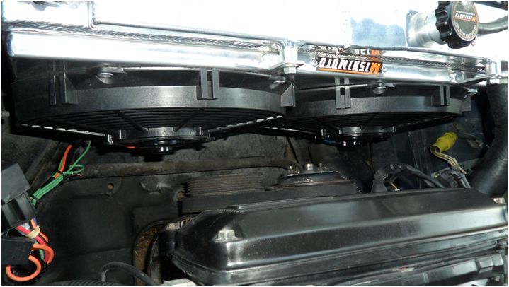 Mishimoto MMFS-AE86-83 Performance Aluminum Fan Shroud Kit, fits Toyota Corolla 1983-1987 - Truck Part Superstore