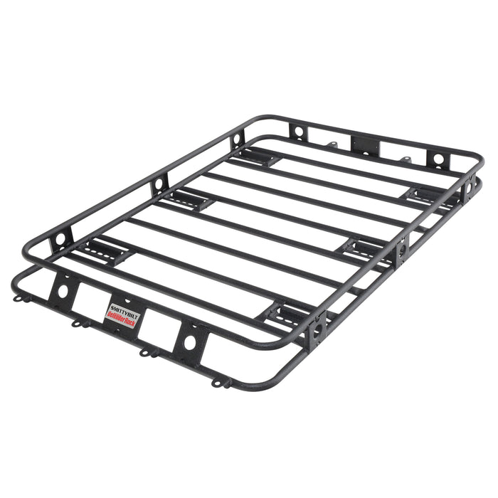 Smittybilt 35504 Defender Roof Rack Steel 3.5 X 5 X 4In Sides One Piece Welded Smittybilt - Truck Part Superstore