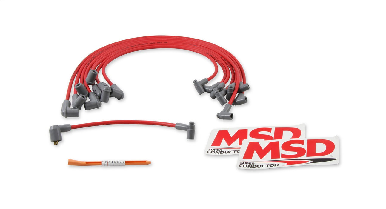 MSD 35599 Custom Spark Plug Wire Set - Truck Part Superstore