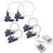 Oracle Lighting 3564-504 ColorSHIFT Triple Halo Kit, ColorSHIFT - Simple - Truck Part Superstore