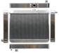 Northern Radiator 205247 Muscle Car Radiator -20 7/8 x 25 1/4 x 3 1/8 - Truck Part Superstore