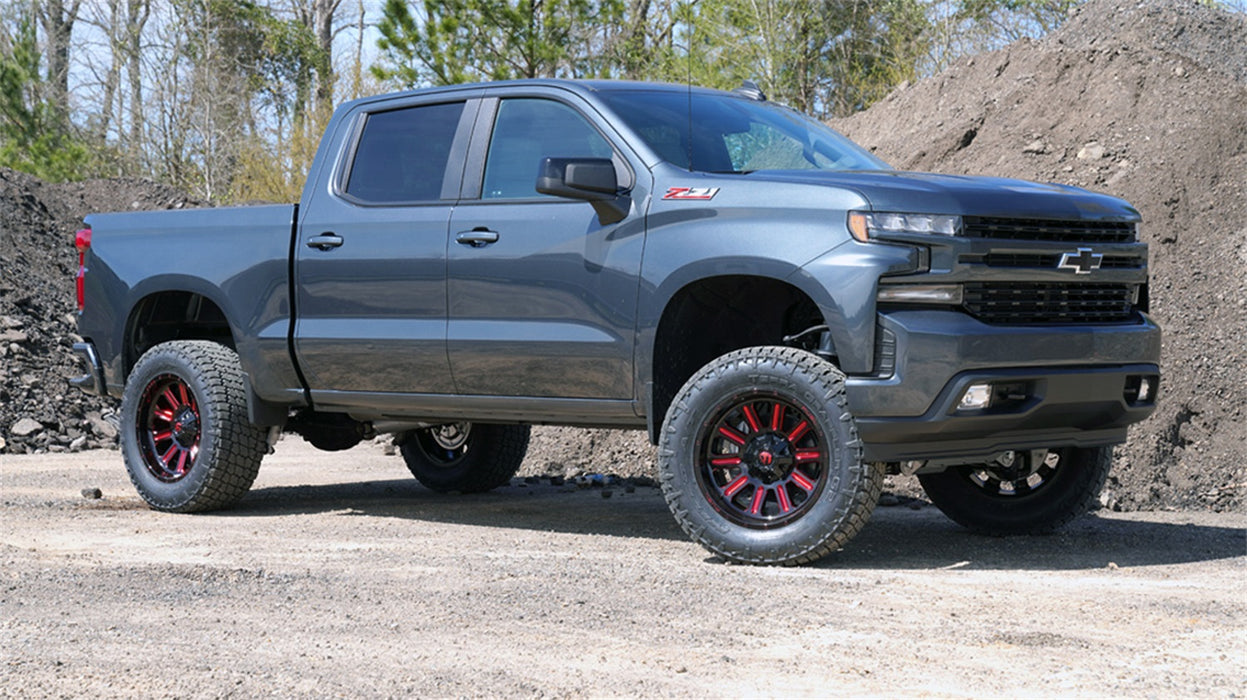 Superlift K182KG 6in. Lift Kit-19 (New Body) Silv/Sierra1500 4WD w/KingShks (exc Trailboss/AT4) - Truck Part Superstore