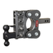 GEN-Y Hitch GH-1024 The BOSS TORSION-FLEX 2" Shank 5" Drop 1.1K TW 10K Hitch Dual-Ball & Pintle Lock - Truck Part Superstore