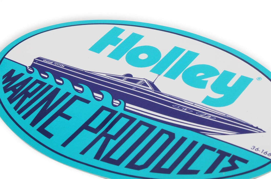 Holley 36-166 Decal; Marine; - Truck Part Superstore