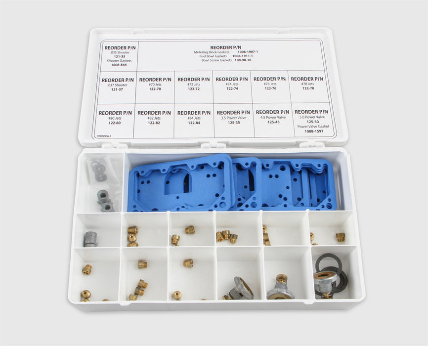 Holley 36-182 Tuning/Calibration Kit; For Double Pump Carburetor; - Truck Part Superstore