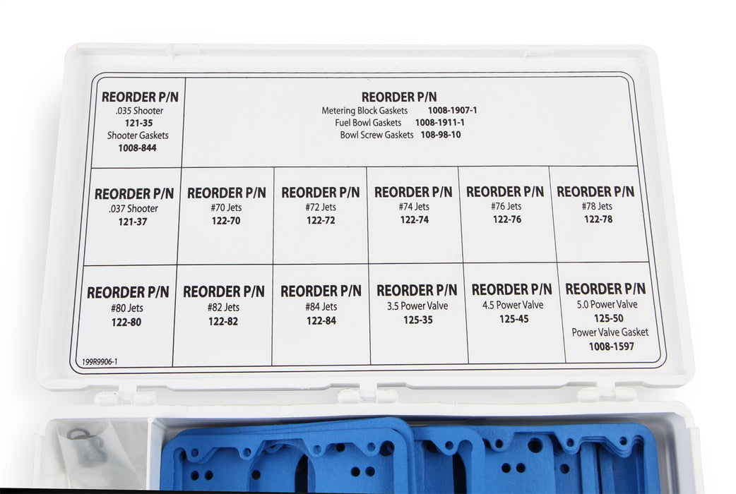 Holley 36-182 Tuning/Calibration Kit; For Double Pump Carburetor; - Truck Part Superstore