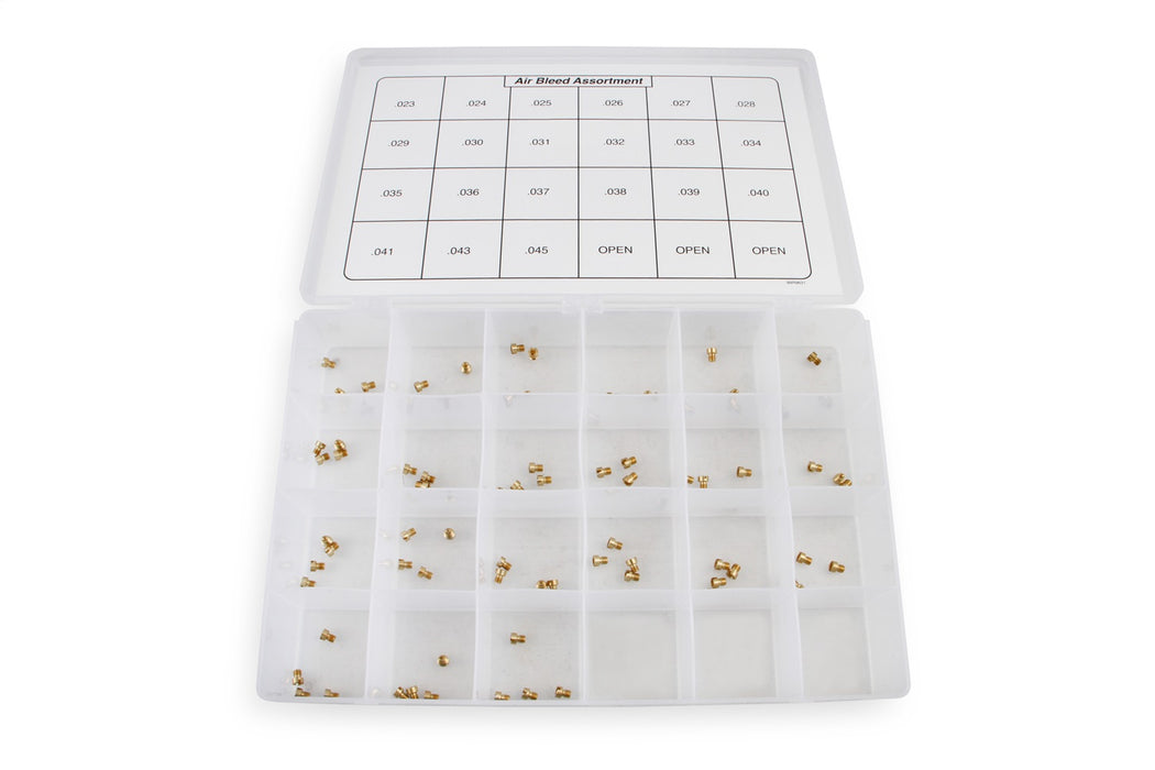 Holley 36-240 Air Bleed Assortment Kit; Fits w/4500 Dominator HP/4150 HP Carburetors; - Truck Part Superstore