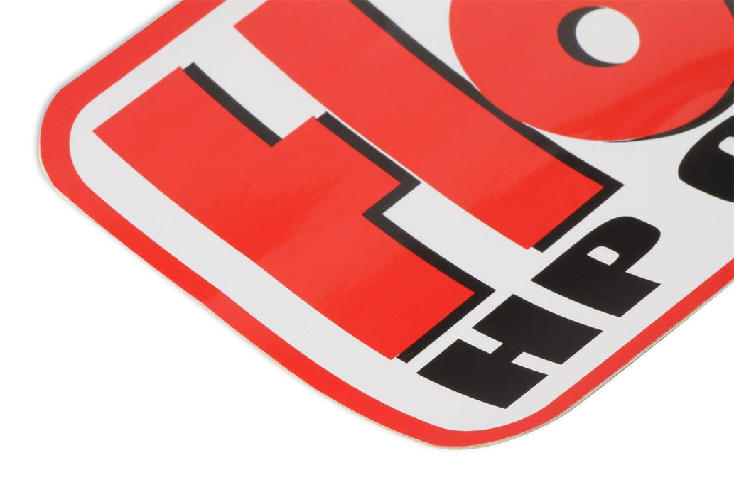 Holley 36-257 Decal; Holley HP Carbs; 26 Square in.; - Truck Part Superstore