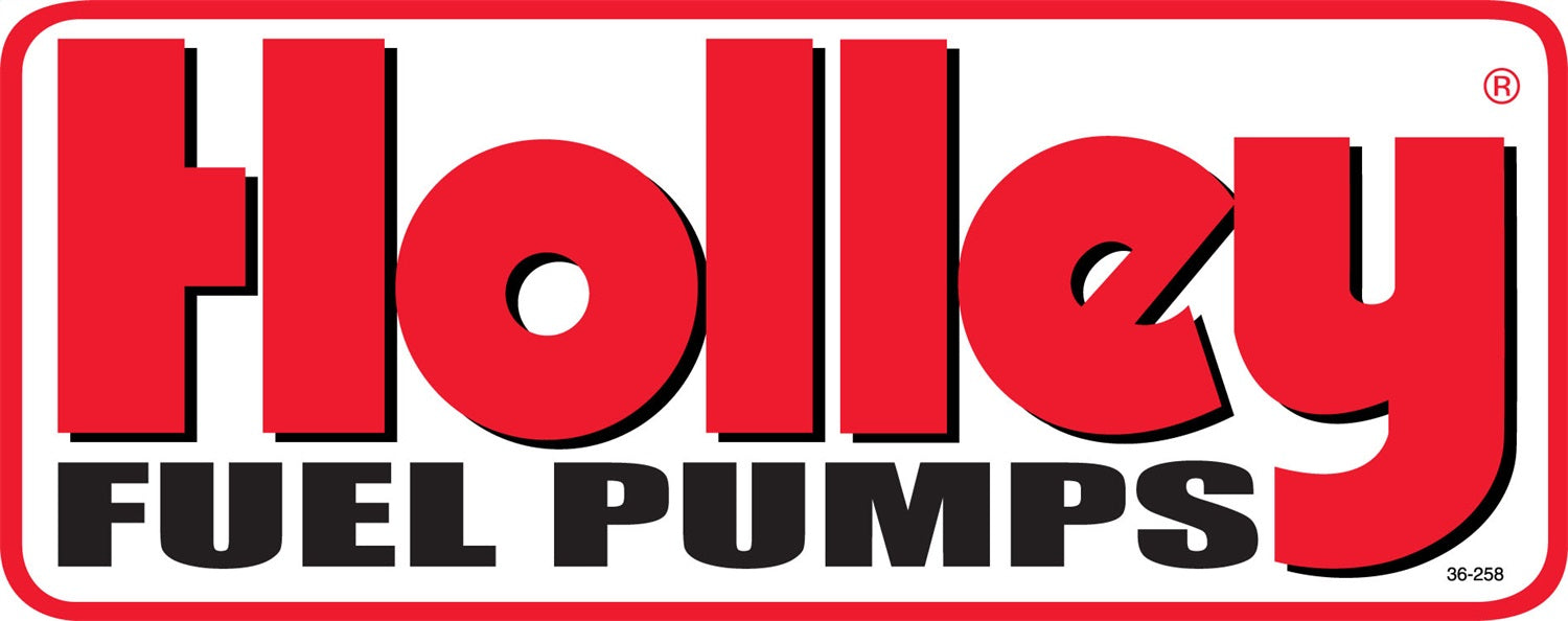 Holley 36-258 Decal; Holley Fuel Pumps; 36 Square in.; - Truck Part Superstore