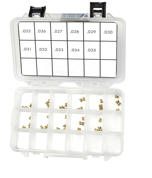 Quick Fuel Technology 36-75QFT Carburetor Air Bleed Assortment; 0.075-0.085 Air Bleed Size; 4 pc. Each; - Truck Part Superstore