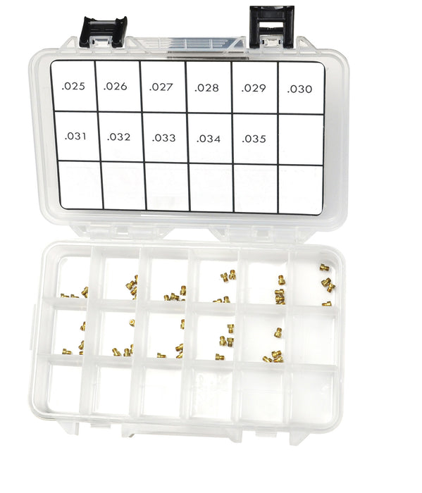 Quick Fuel Technology 36-45QFT Carburetor Air Bleed Assortment; 0.045-0.055 Air Bleed Size; 4 Each; - Truck Part Superstore