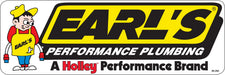 Earl's Performance 36-282 Earls Plumbing Decal; 36 Sq. In.; - Truck Part Superstore