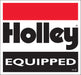 Holley 36-28 Decal; Reads Holley Equipped; Red/Black/White; - Truck Part Superstore