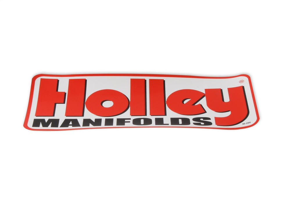 Holley 36-299 Decal; 36 in. Holley Manifold Logo; - Truck Part Superstore