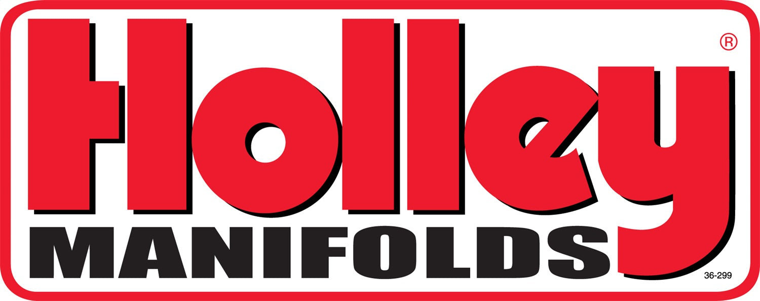 Holley 36-299 Decal; 36 in. Holley Manifold Logo; - Truck Part Superstore