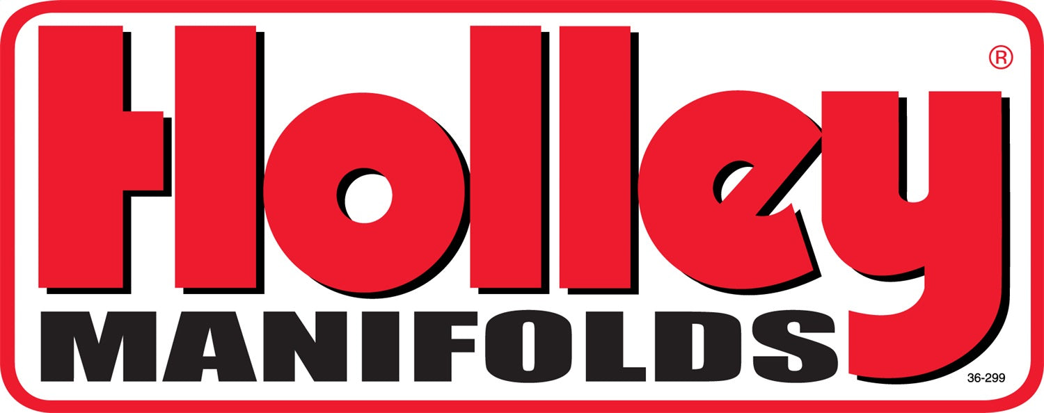 Holley 36-299 Decal; 36 in. Holley Manifold Logo; - Truck Part Superstore