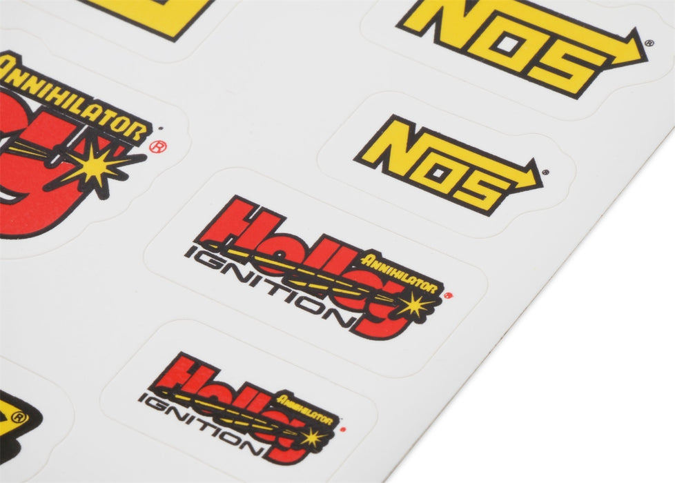 Holley 36-326 Decal; Holley Sport Compact Logos; Variety; - Truck Part Superstore