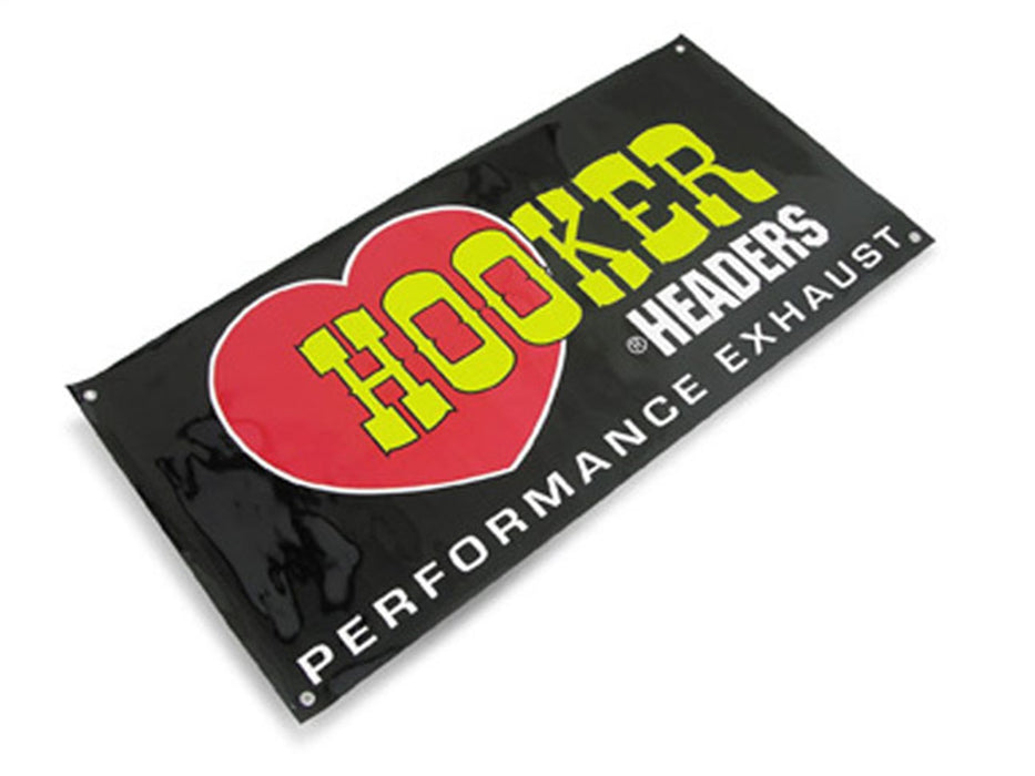 Hooker 36-363 Banner; Classic Hooker Logo; 2 ft. x 4 ft.; - Truck Part Superstore