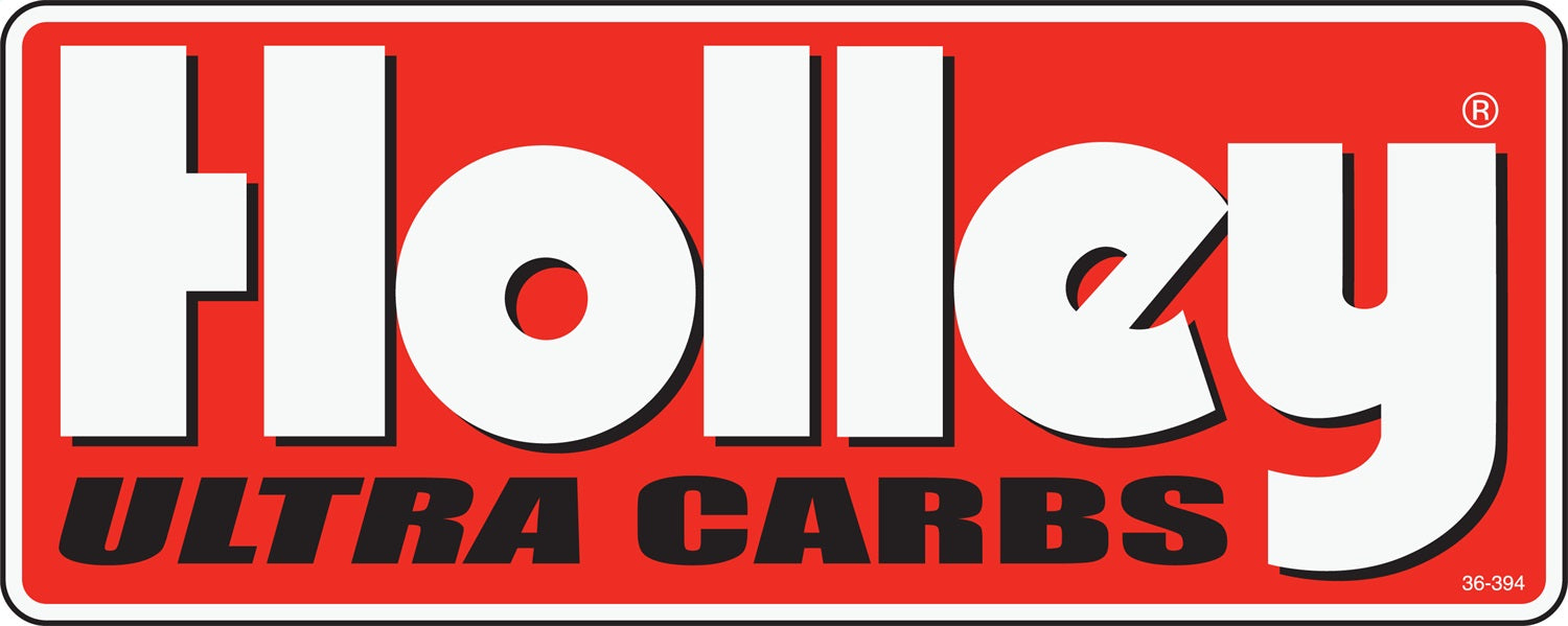 Holley 36-394 Decal; XP Carb Logo; - Truck Part Superstore
