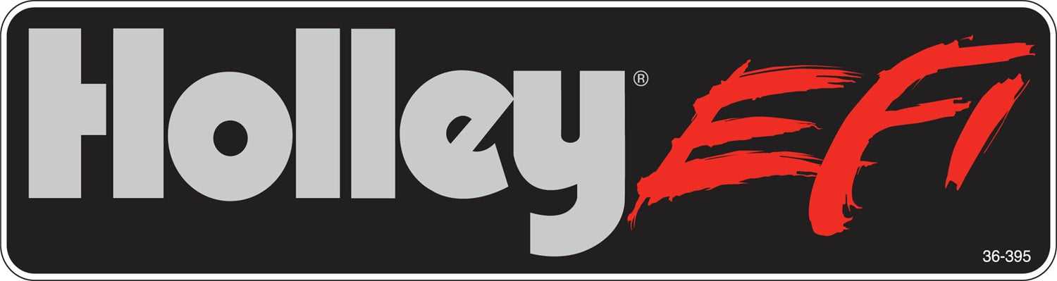 Holley 36-395 Decal; Holley EFI Contingency; 36 Square in.; - Truck Part Superstore