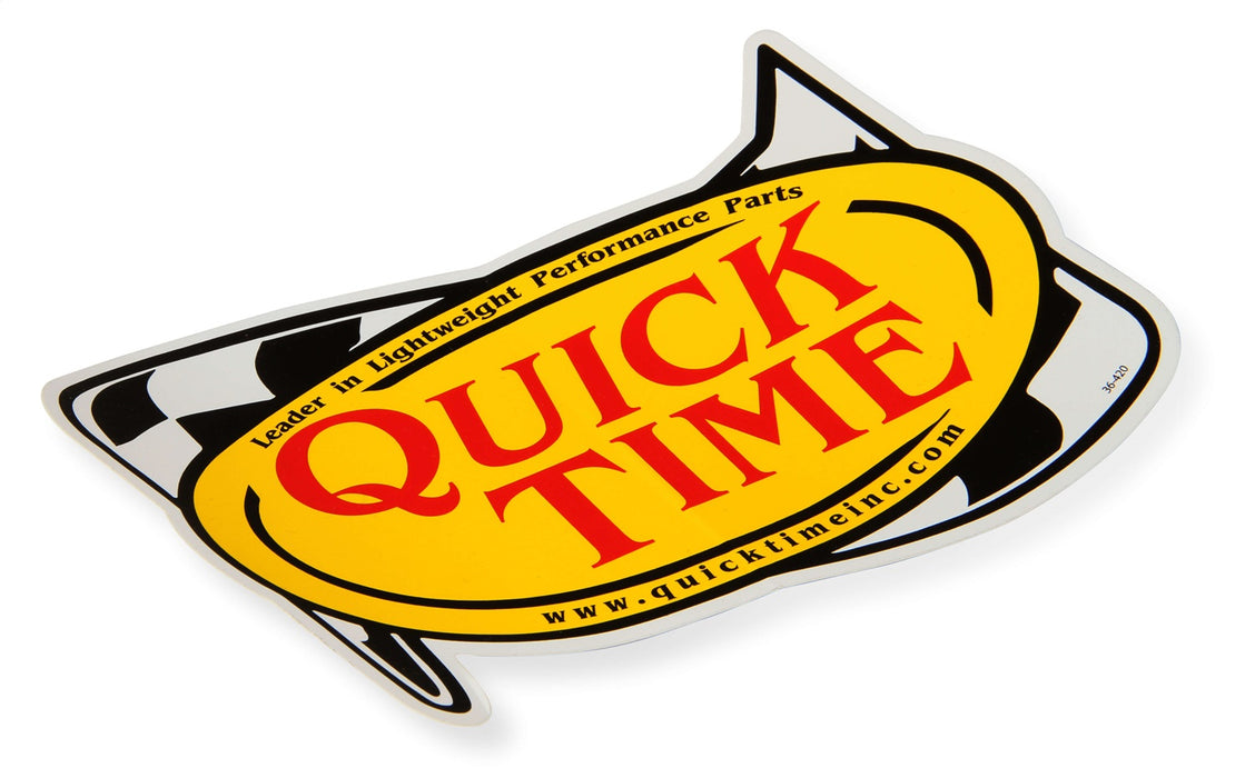Quick Time 36-420 QuickTime Contingency Decal; 4.74 x 7.60; - Truck Part Superstore