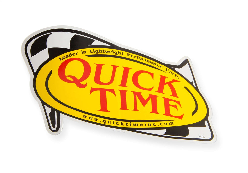 Quick Time 36-420 QuickTime Contingency Decal; 4.74 x 7.60; - Truck Part Superstore