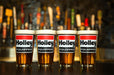 Holley 36-432 Holley Logo Pub Glass; 4 Pack; 16 oz.; Holley Equipped Square Logo On Glasses; - Truck Part Superstore