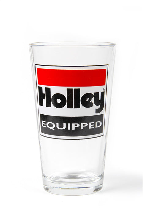 Holley 36-435 Holley Logo Pub Glass Assortment - Truck Part Superstore