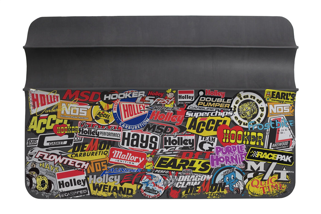 Holley 36-445 Sticker Bomb Fender Cover - Truck Part Superstore