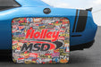 Holley 36-446 Sticker Bomb Tire Shade - Truck Part Superstore