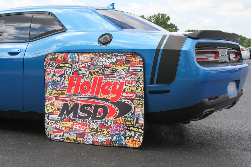 Holley 36-446 Sticker Bomb Tire Shade - Truck Part Superstore