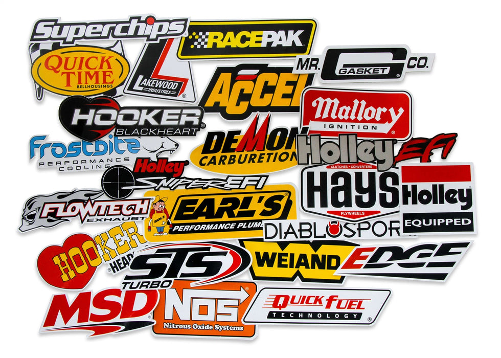 Holley 36-462 Go Fast Sticker Pack - Truck Part Superstore