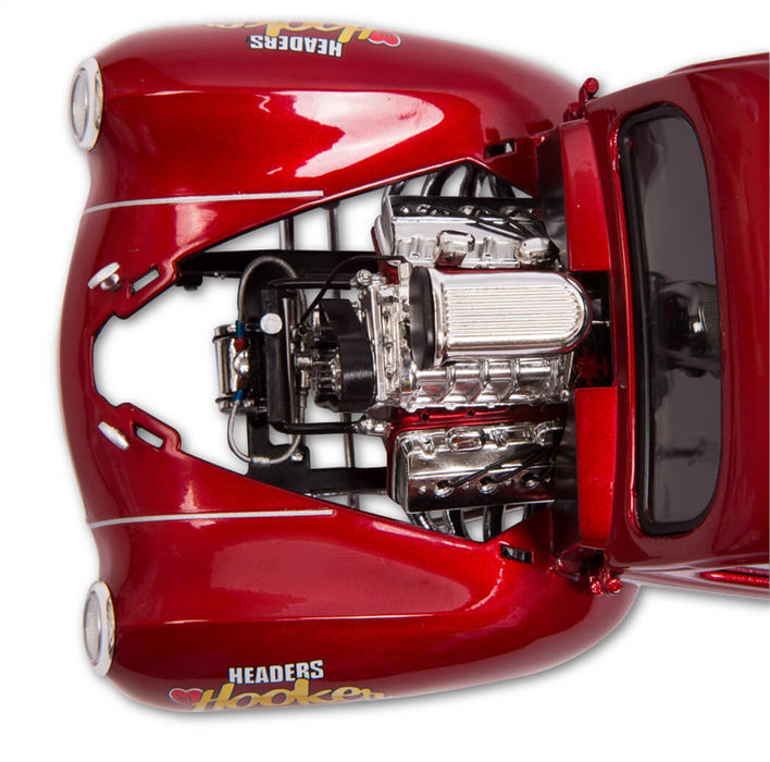 Holley 36-463 1941 Willys Gasser 1:18 Die Cast Model Car; Limited Edition; Red; - Truck Part Superstore
