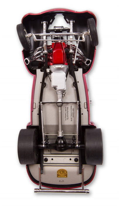 Holley 36-463 1941 Willys Gasser 1:18 Die Cast Model Car; Limited Edition; Red; - Truck Part Superstore