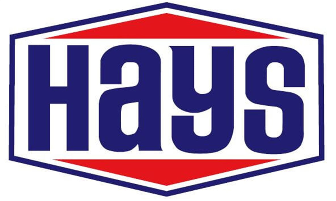 Holley 36-465 Decal; Hays; 6 in. x 3.78 in. Vintage Design; Blue And Red; - Truck Part Superstore