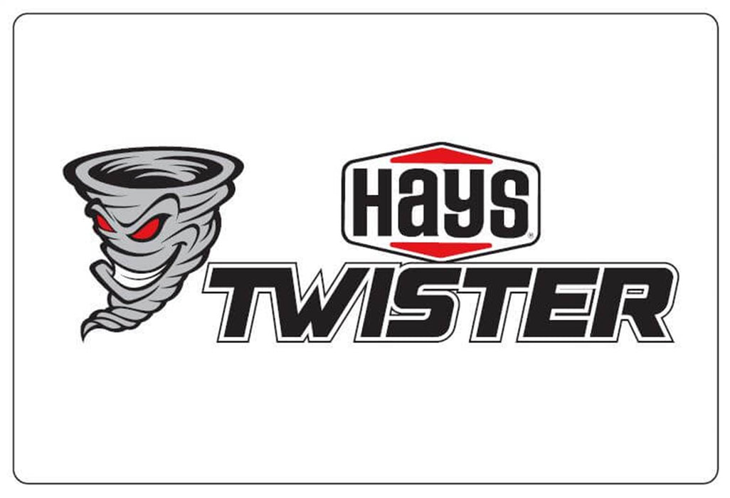 Holley 36-467 Decal; Hays; 6 in. x 4 in. Twister Design; - Truck Part Superstore