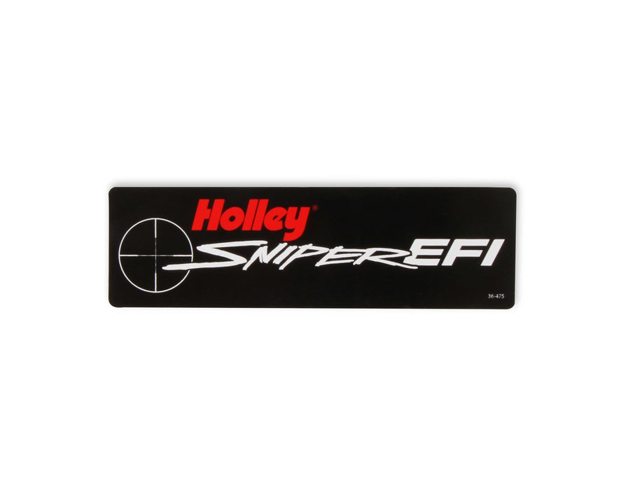 Holley EFI 36-475 Decal; 1.5 X 5 in. Sniper EFI; - Truck Part Superstore