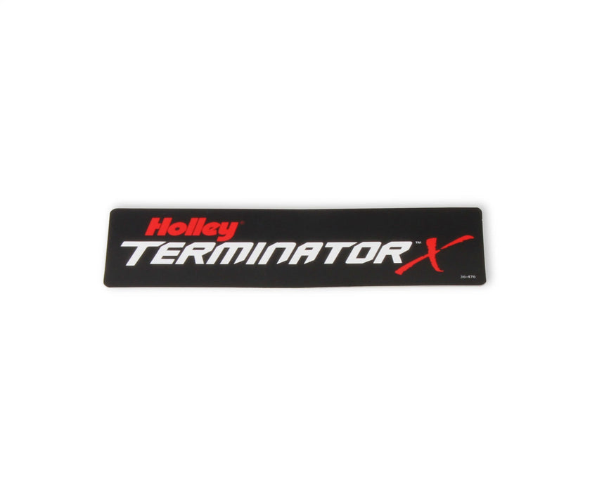 Holley EFI 36-476 Decal; 1.5 X 5 in.; Terminator X; - Truck Part Superstore