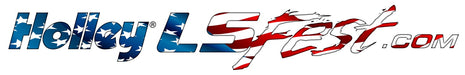 Holley 36-478 Decal; Holley LS Fest American Windshield; Red/White/Blue Festive; - Truck Part Superstore