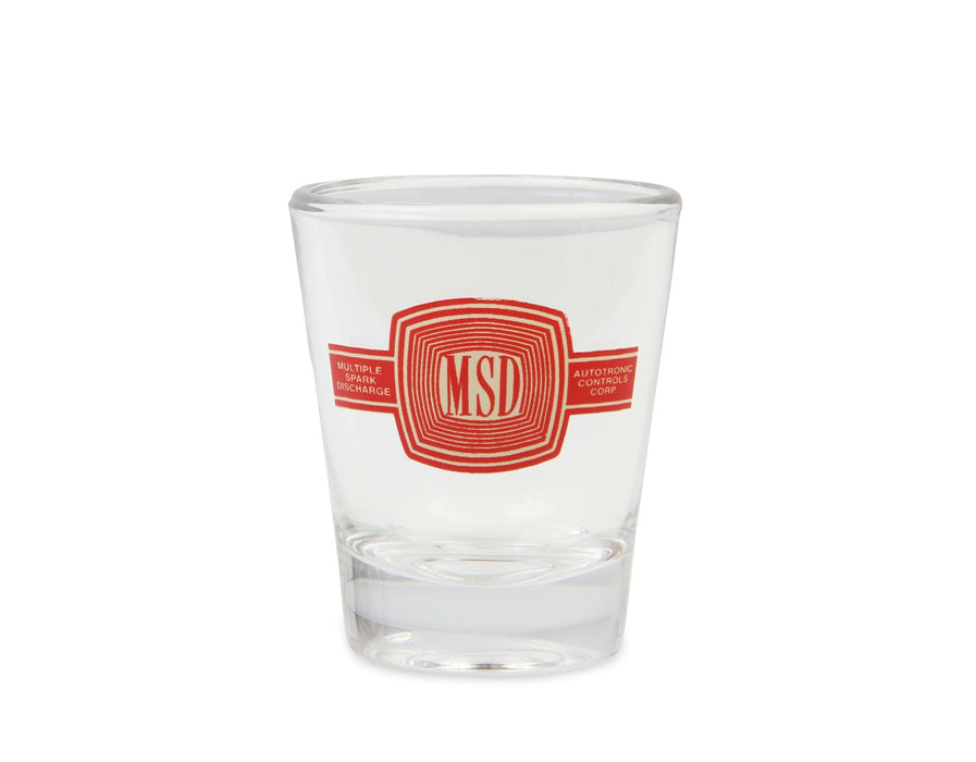 Holley 36-479 Shot Glass; 2 oz.; w/Vintage MSD Logo; Sold Individually; - Truck Part Superstore